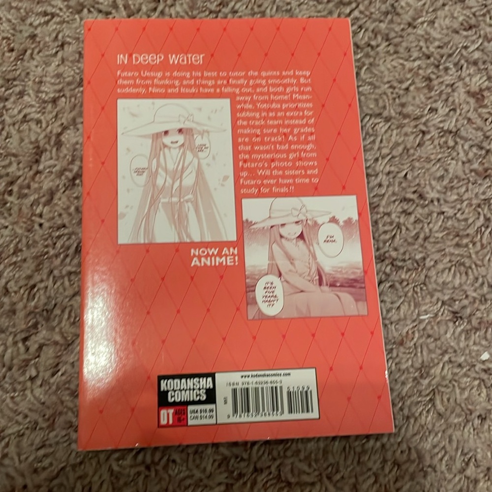 The Quintessential Quintuplets Manga Set Vol 1-7 - Picture 14 of 16